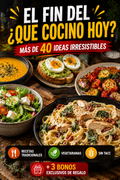 Mas de 40 ideas irresistibles para todos los días + 3 bonos de regalo.